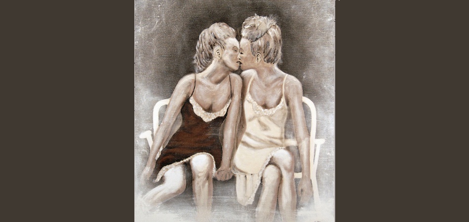 " Küssende Mädchen "   (Kissing Girls)