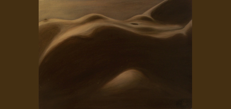 " Körperlandschaft in Metall "   (Paesaggio del Corpo in Metallo)